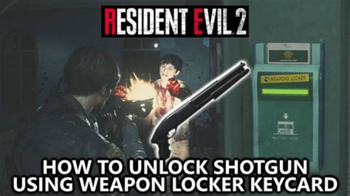 Resident Evil 2 Weapons Locker