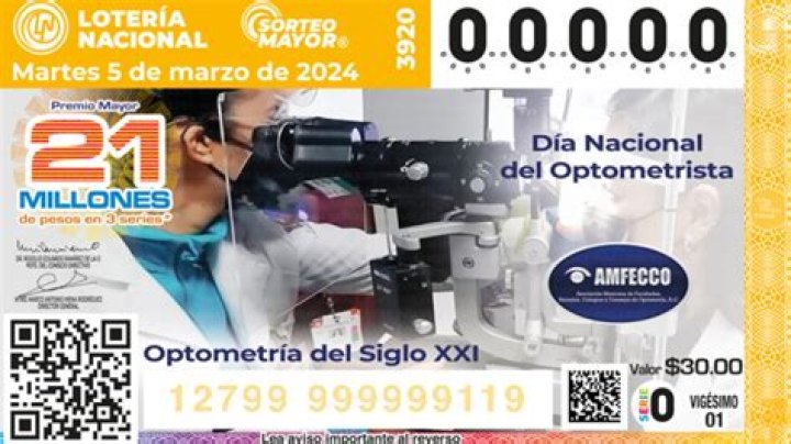 Resultados Lotería Nacional martes 5 de marzo 2024: lista Sorteo Mayor 3920