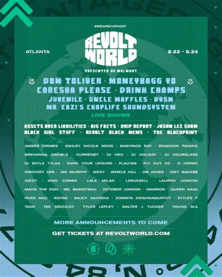 REVOLT WORLD conference in Atlanta