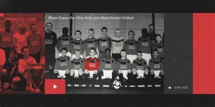 Rhain Davis: The nine-year-old YouTube sensation who joined Manchester United in 2007