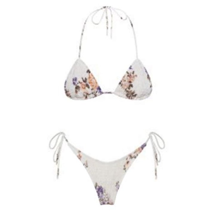 Rihanna Gives Us a Taste of Summer in a Floral String Bikini