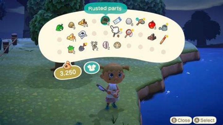Rusted Parts in Animal Crossing New Horizons