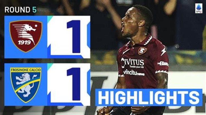 Salernitana and Frosinone Draw