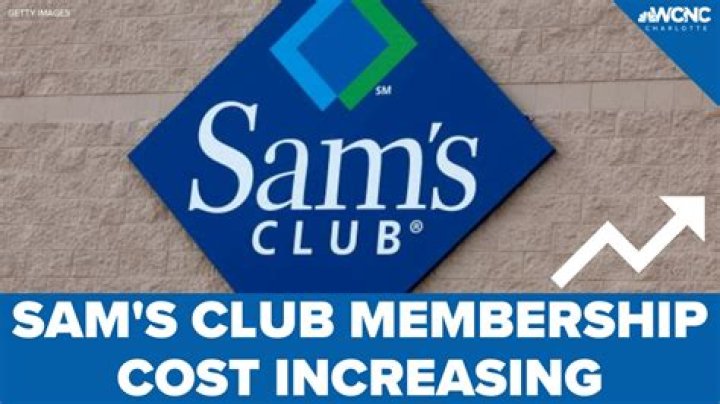 Sam's Club membership cost increasing fall 2022