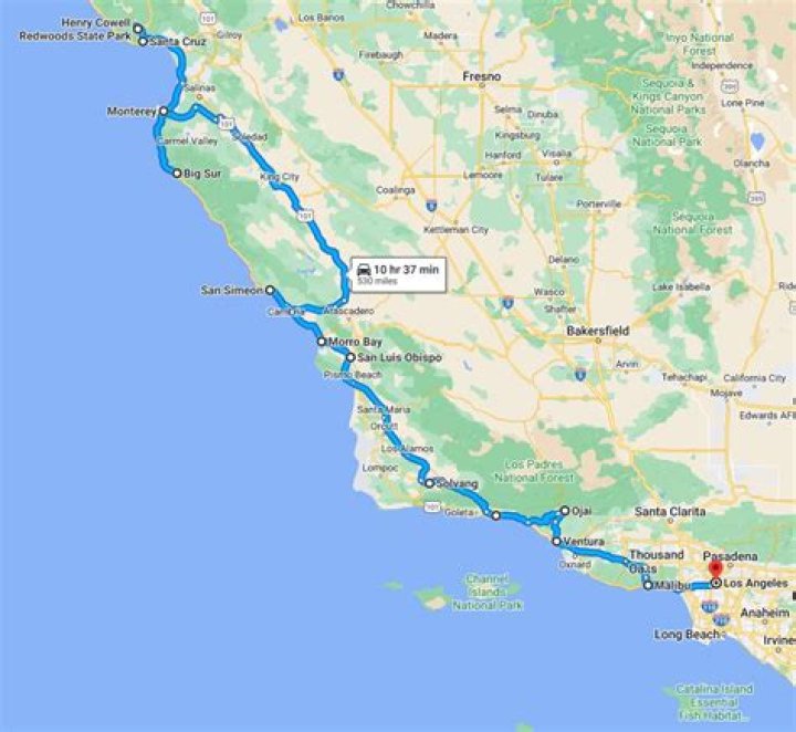 San Francisco to Los Angeles