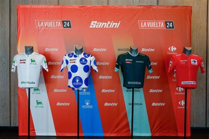 Santini presenta los maillots de líder de La Vuelta 2024 y los nuevos kits conmemorativos