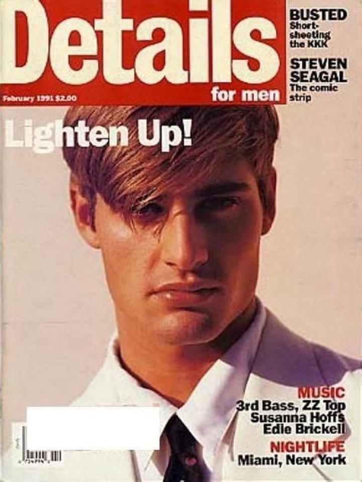 See a Young Josh Holloway Modeling on the Cover of Details
