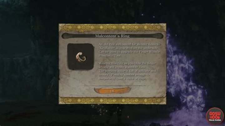 Sekiro Malcontent's Ring - How to Get Finger Whistle Tool Upgrade