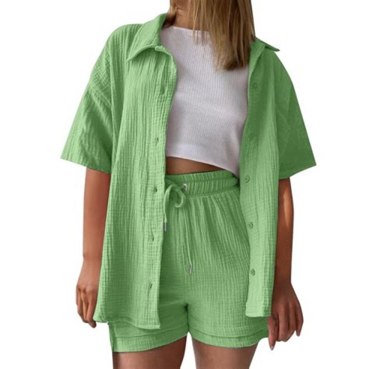 Shop Color-Blocked Summer Lounge Sets From The Drop