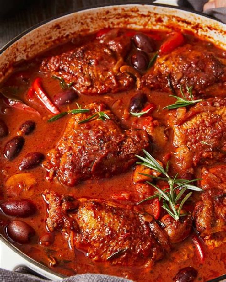 Spicy Chicken Cacciatore | Recipe