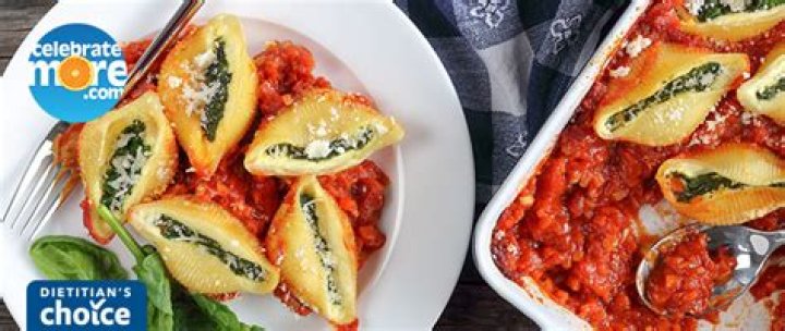 Spinach And Cottage Cheese Stuffed Shells Recipe From Melissa d'Arabian | Recipe