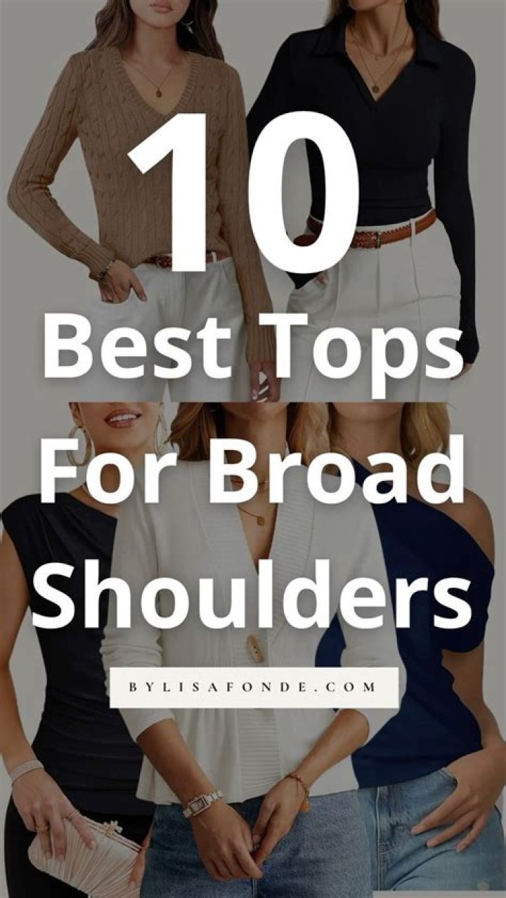 Summer Tops for Broad Shoulders