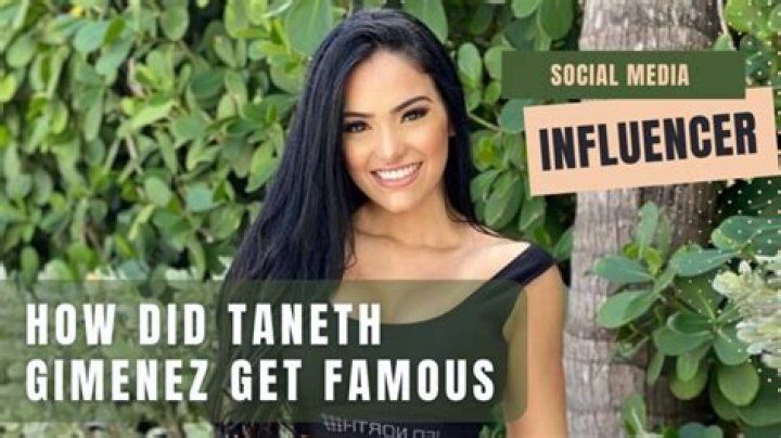 Taneth Gimenez Age, Height, Family, Net Worth, Instagarm