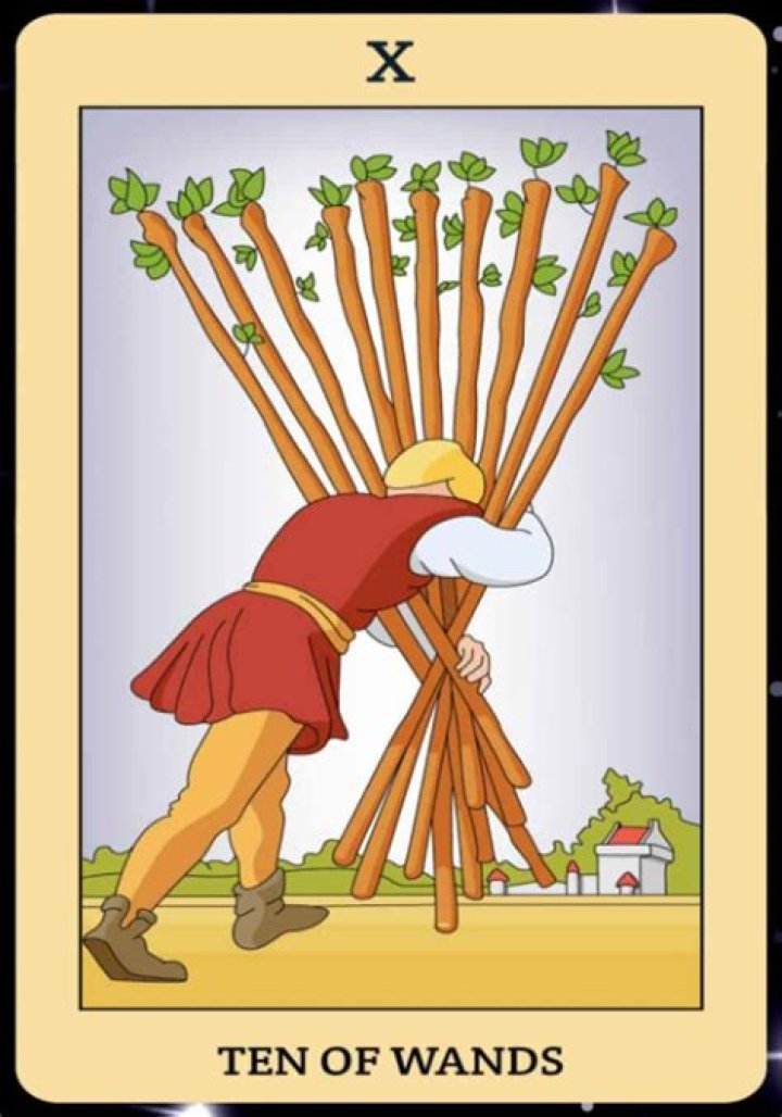 Ten of Wands Meaning: Upright and Reversed