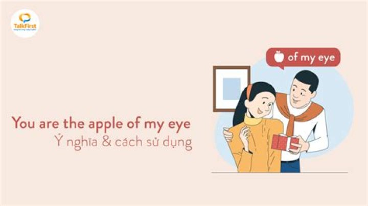 The apple of my eye
