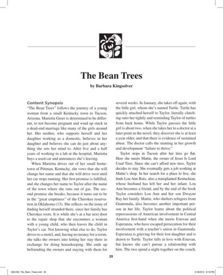 The Bean Trees Lou Ann Ruiz Quotes Page 1
