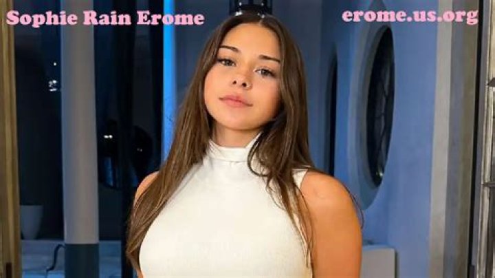 The Emerging Star Of Modern Cinema Is Sophie Rain Erome.