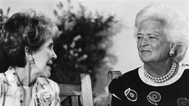 The Feud Between Nancy Reagan And Barbara Bush