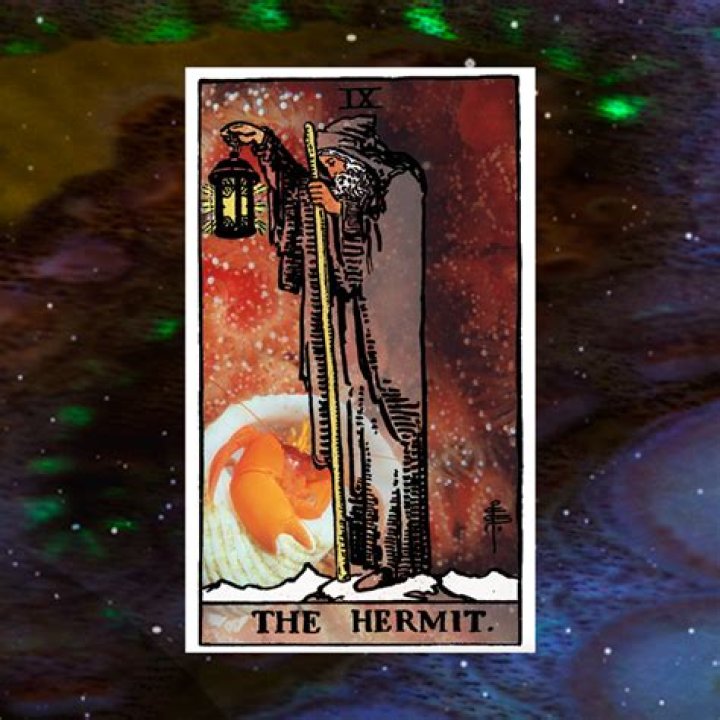 The Hermit Tarot Card Meanings: Upright, Reversed & In Love