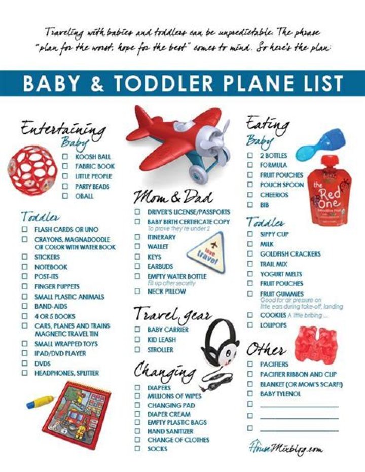 The Quick Guide To International Air Travel With A Toddler