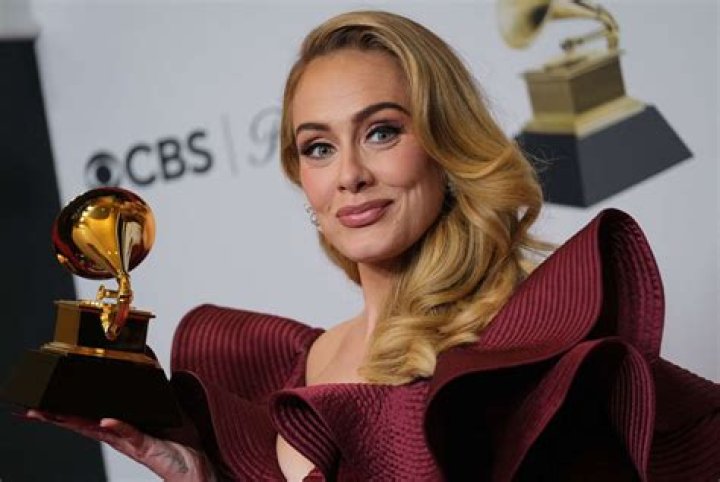 The Rock Loved Surprising Adele at the Grammys