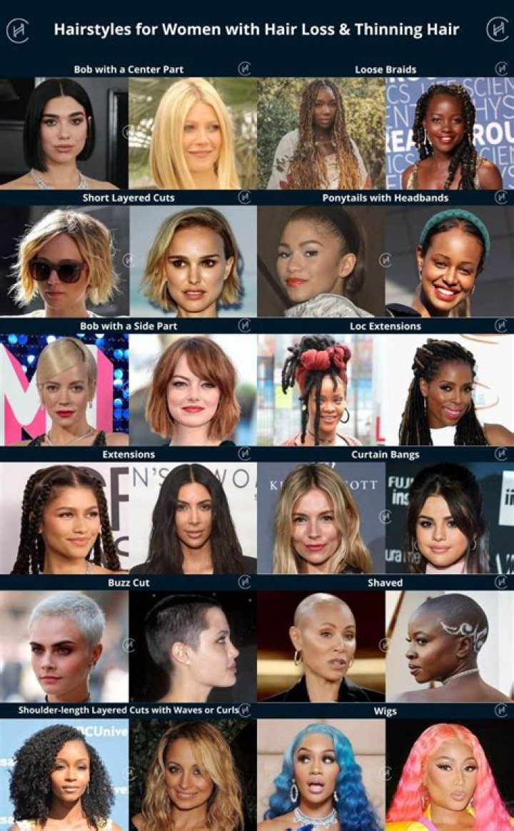These 10 Hairstyles Disguise Hair Loss and Thinning