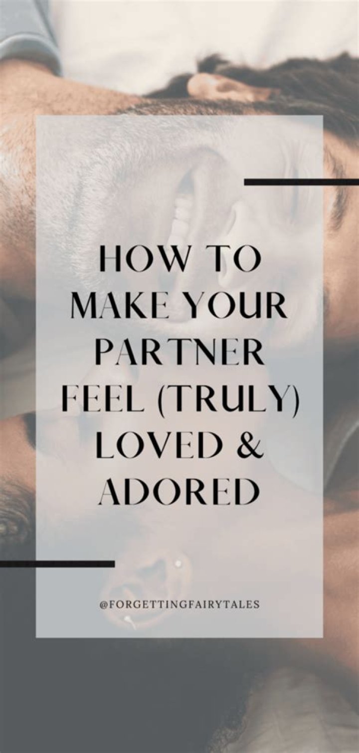 This Is Exactly What It Takes To Make Your Partner Feel Valued