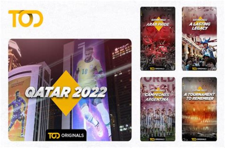 منصة TOD المبتكرة تضيف باقات خاصة بكأس العالم FIFA قطر 2022 لمشتركيها