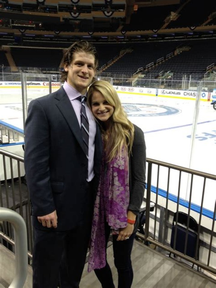 Torey Krug and Melanie Flood