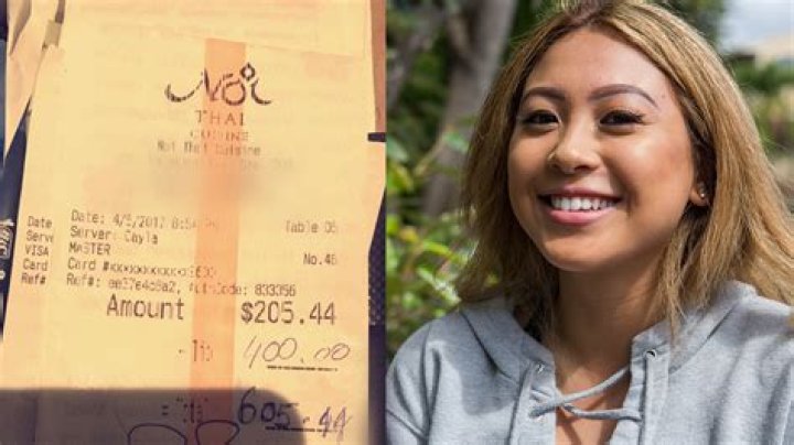 Tourists Tip Waitress $400 On A $200 Bill But Later Return With A Different Tip Amount In Mind
