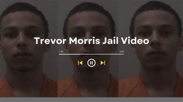 Trevor Morris Jail Video: Analyzing the Unfolding Events