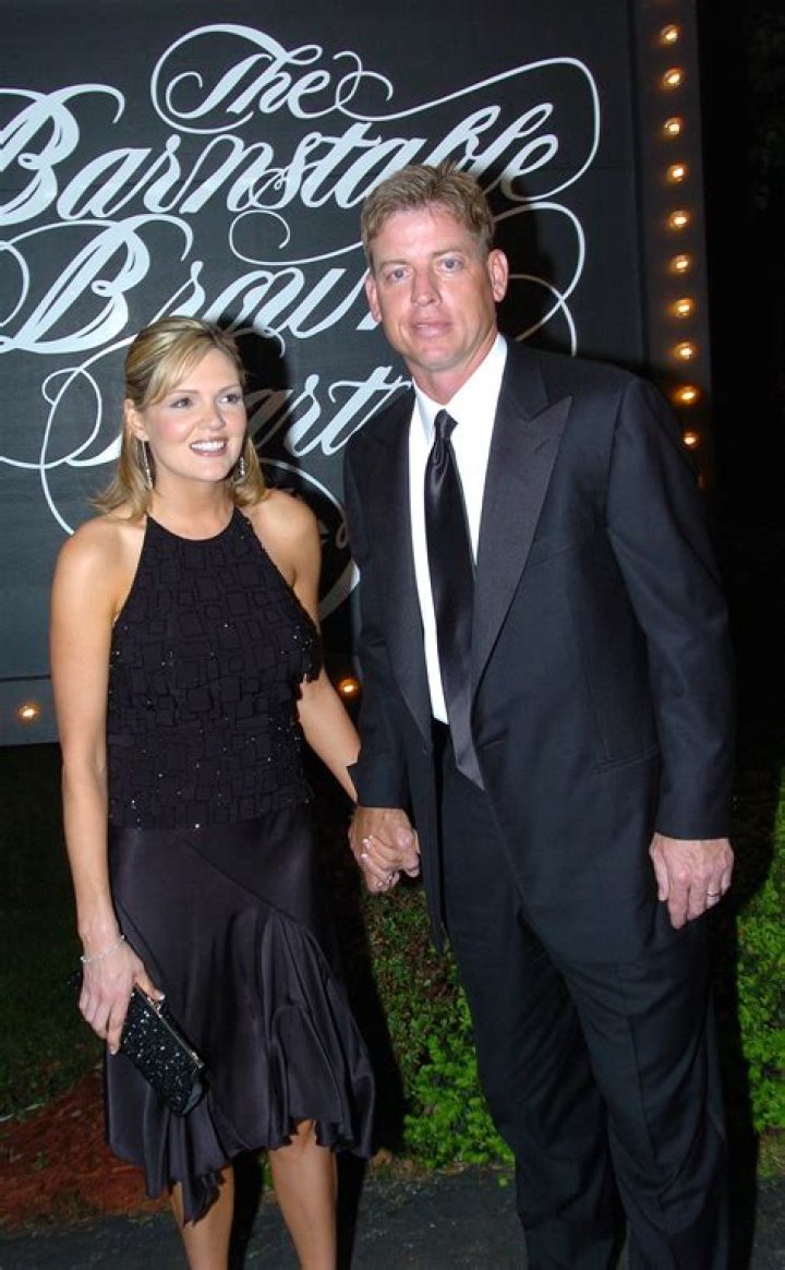 Troy Aikman and Rhonda Worthey