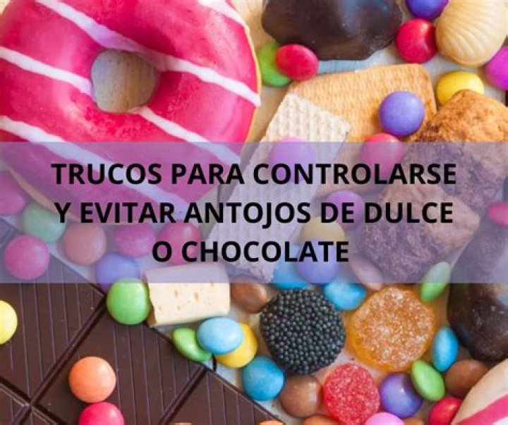 Trucos para controlarse y evitar antojos de dulce o chocolate 