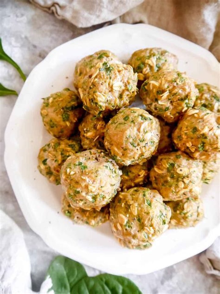 Turkey Meatballs with Spinach and Mushrooms | Recipe
