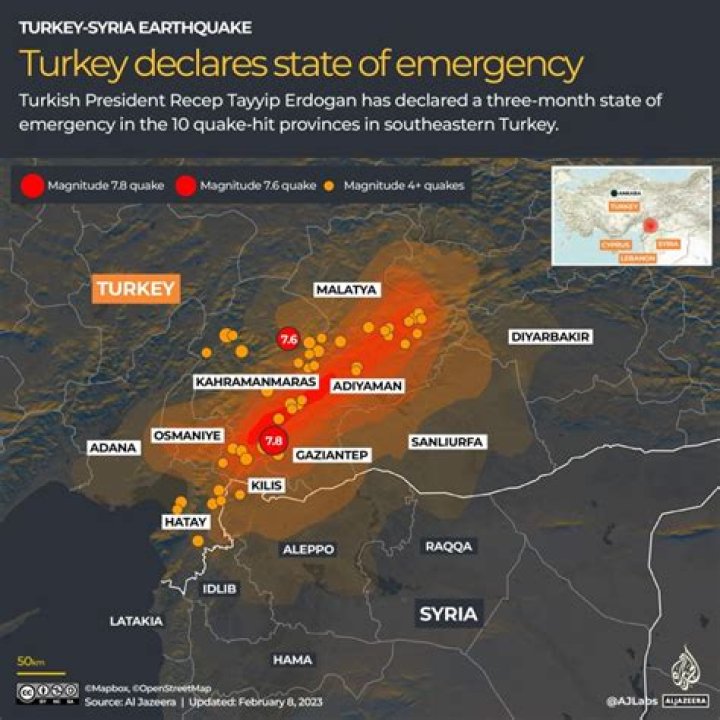 Turkey-Syria Earthquake Death toll Passes 45,000; Many Still Missing