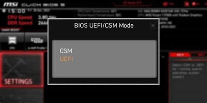 UEFI vs CSM BOOT What is The Difference Between UEFI And CSM BOOT