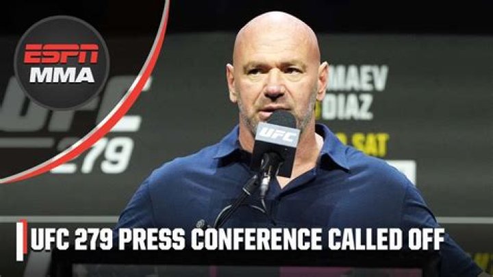 UFC 279 press conference canceled after multiple altercations backstage
