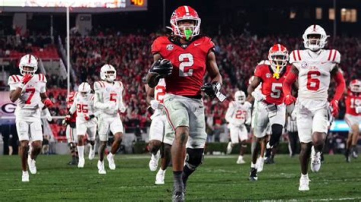 UGA ranked No. 1 in College Football Playoff rankings