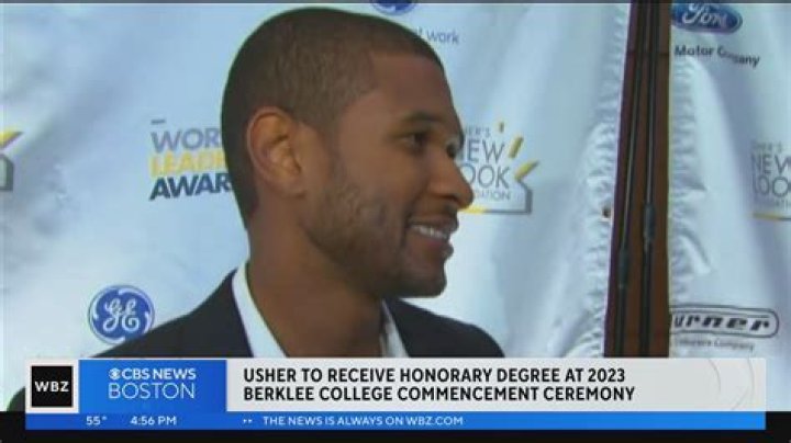 Usher given honorary degree by Berklee College
