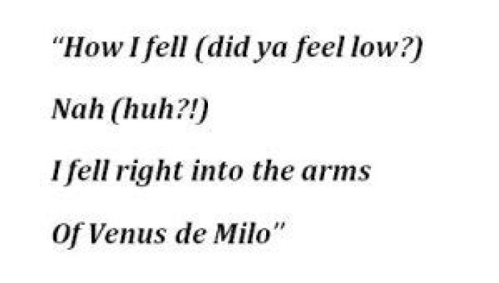“Venus de Milo” by Television