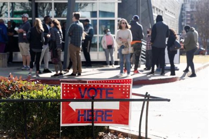 Voters share why they go to Georgia Senate runoff early voting