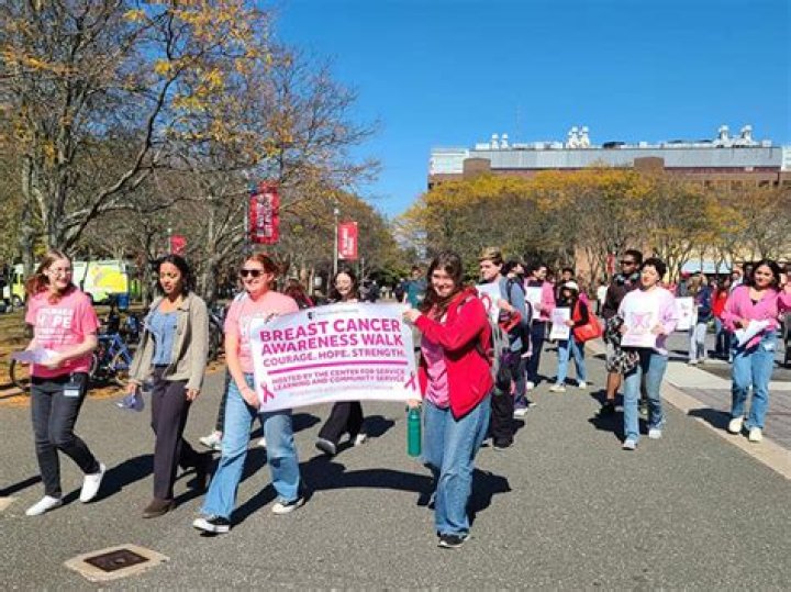 Walk for breast cancer awareness in Georgia