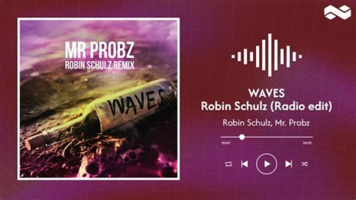 Waves (Robin Schulz Radio Edit) – Navigating The Depths of Longing and Letting Go