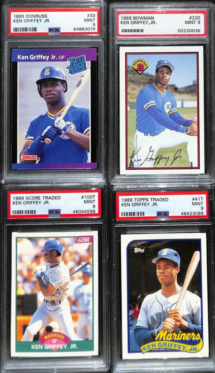 What are Ken Griffey Jr cards worth?