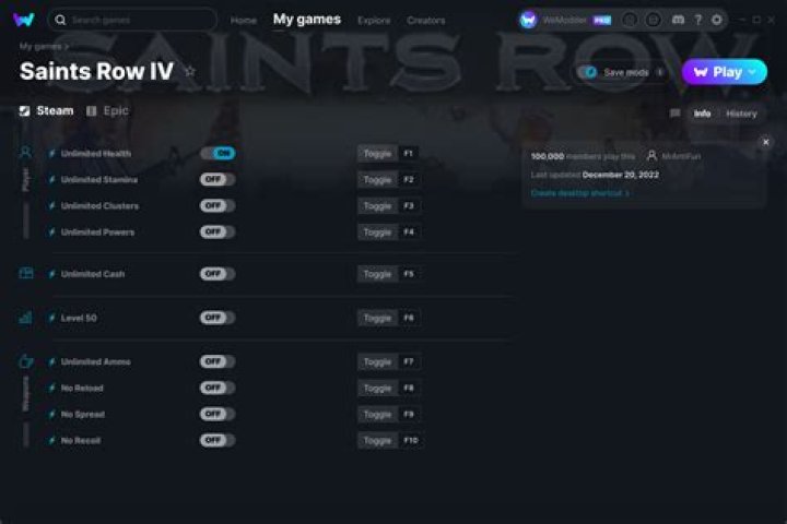 What are the cheats for Saints Row 4?