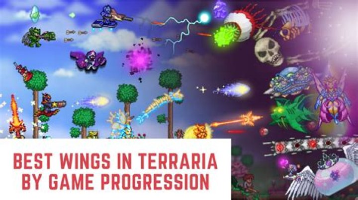 What are the fastest wings in Terraria?
