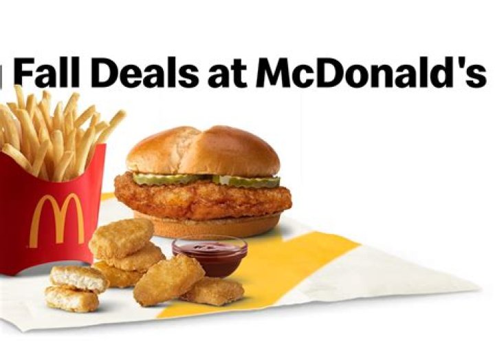 What are the specials at McDonald’s?
