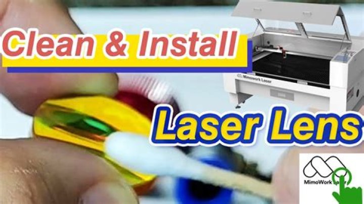 What can I clean my laser lens with?