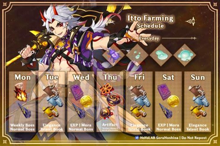 What day does Arataki Itto come out?