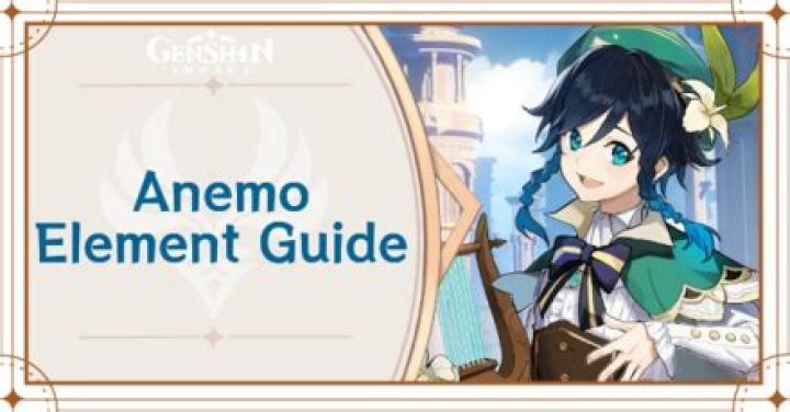 What element works against Anemo?